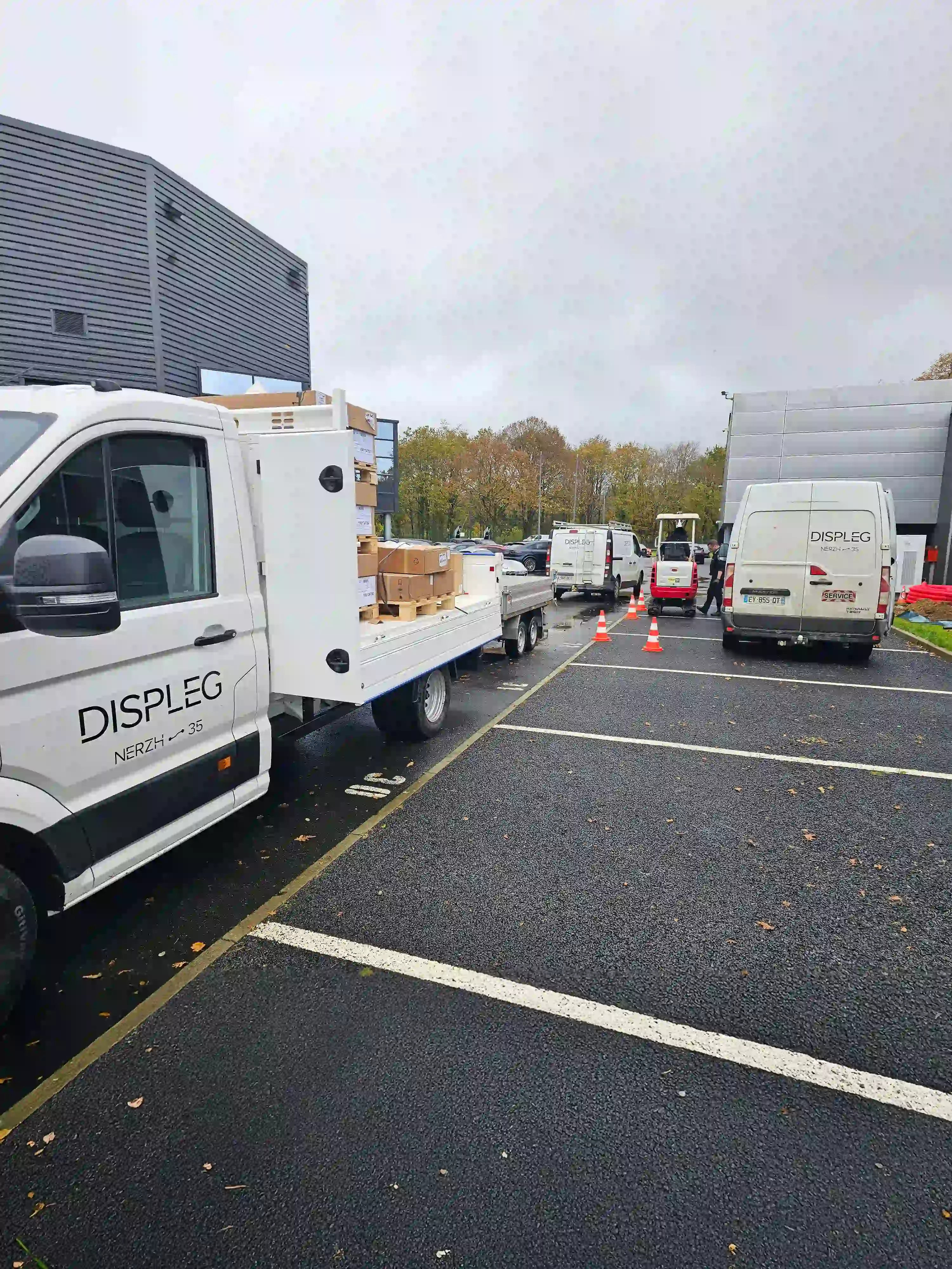 Ouverture de tranchée et cheminement sous voirie